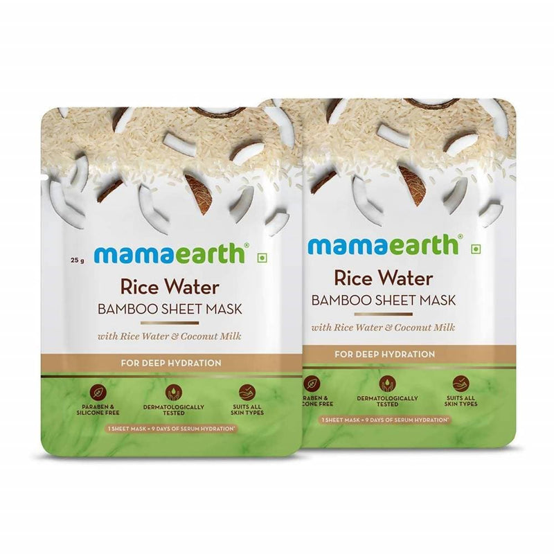 Picture of Mamaearth Rice Water Bamboo Sheet Mask