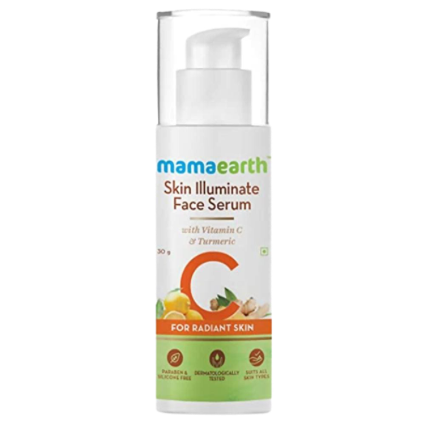Picture of Mamaearth Skin Illuminate Face Serum With Vitamin C & Turmeric For Radiant Skin - 30 grams 