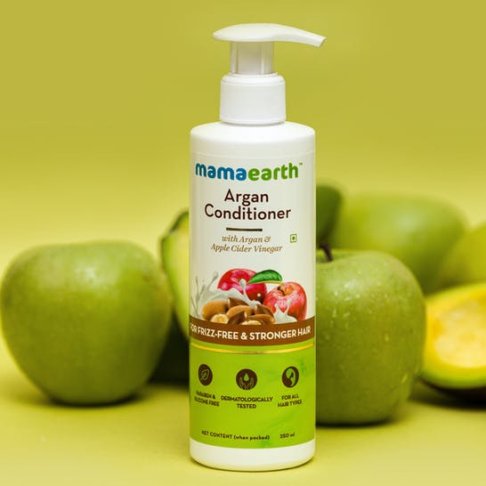 Picture of Mamaearth Argan Conditioner For Frizz-Free & Strong Hair - 250 ml