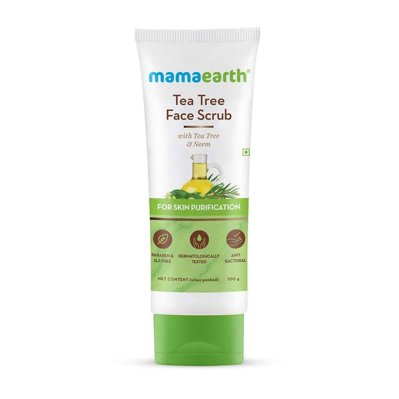 Picture of Mamaearth Tea Tree Face Scrub For Skin Purification