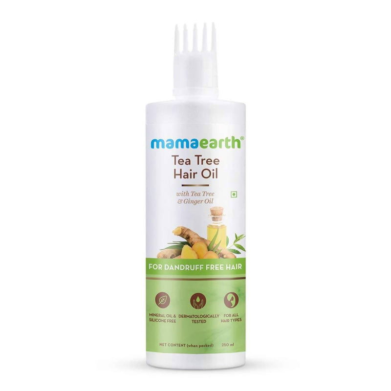 Picture of Mamaearth Tea Tree Hair Oil For Dandruff Free Hair