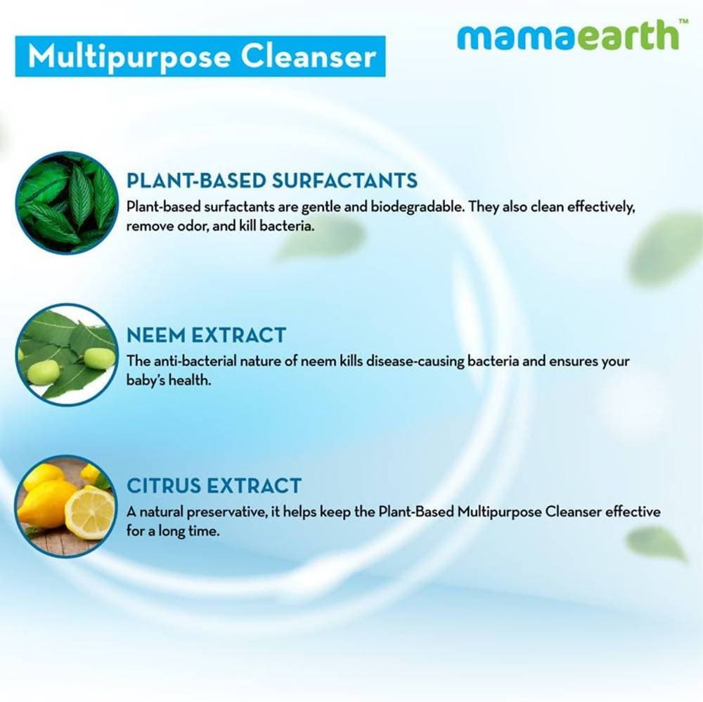 Picture of Mamaearth Plant-Based Multipurpose Cleanser For Babies - 500 ml