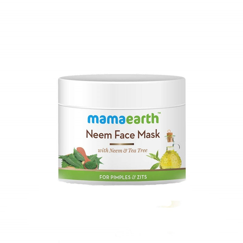 Picture of Mamaearth Neem Face Mask For Pimples & Zits - 100 ml