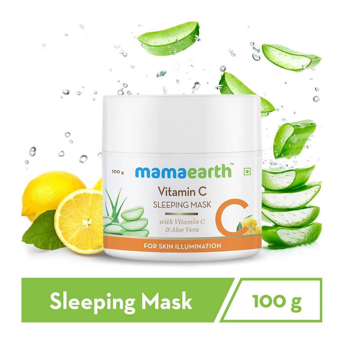 Picture of Mamaearth Vitamin C Sleeping Mask For Skin Illumination - 100 gm