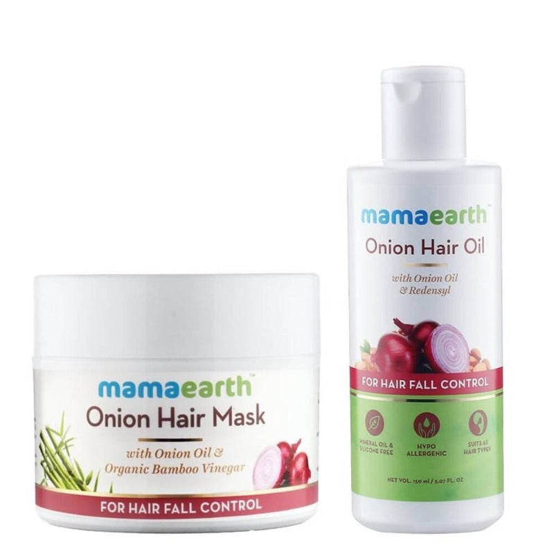 Picture of Mamaearth Onion Hair Oil & Onion Hair Mask