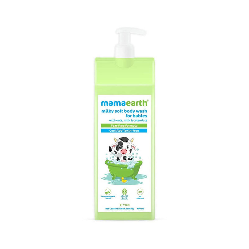 Picture of Mamaearth Milky Soft Body Wash for Kids - 400 ml