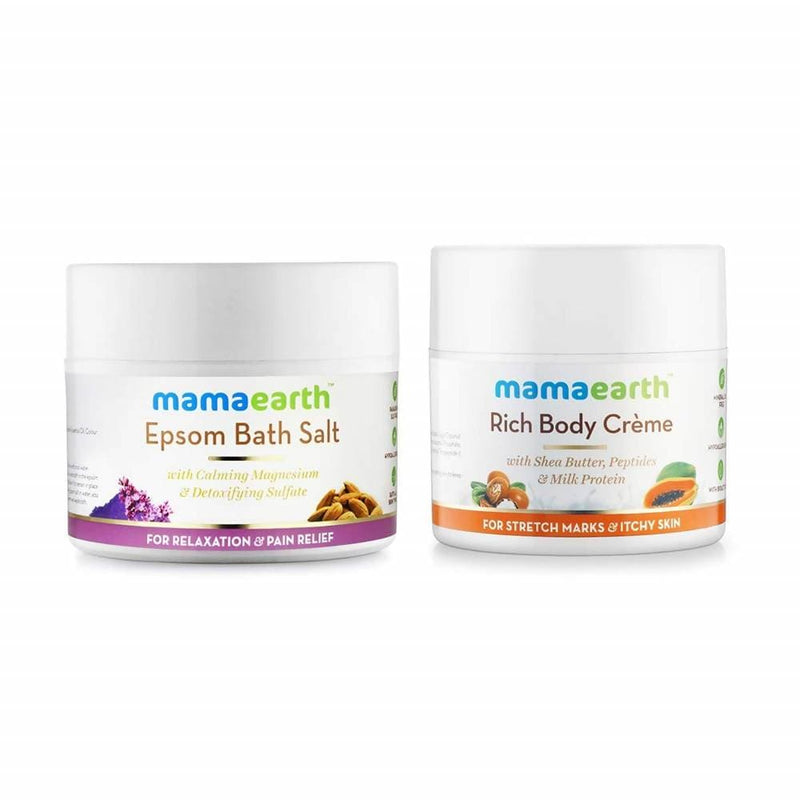 Picture of Mamaearth Epsom Bath Salt And Rich Body Cream