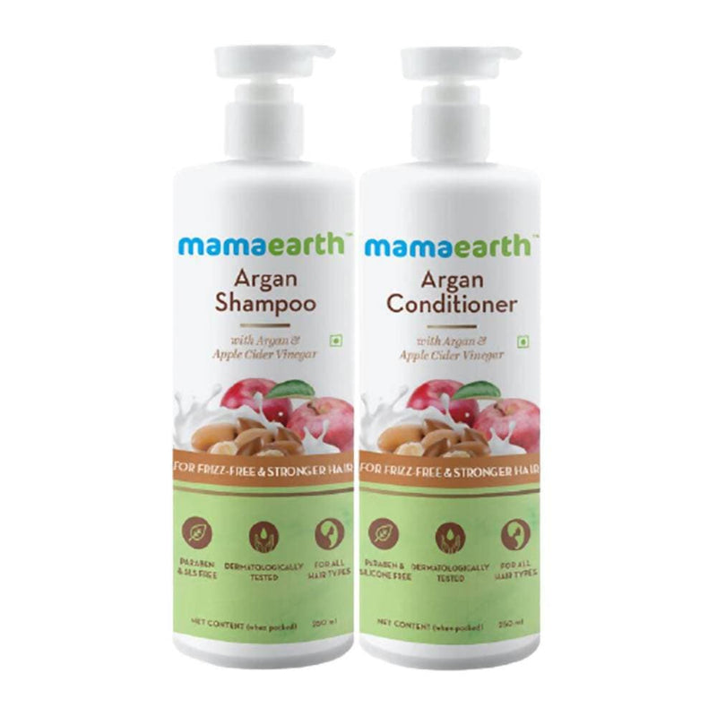 Picture of Mamaearth Argan Shampoo & Conditioner Combo