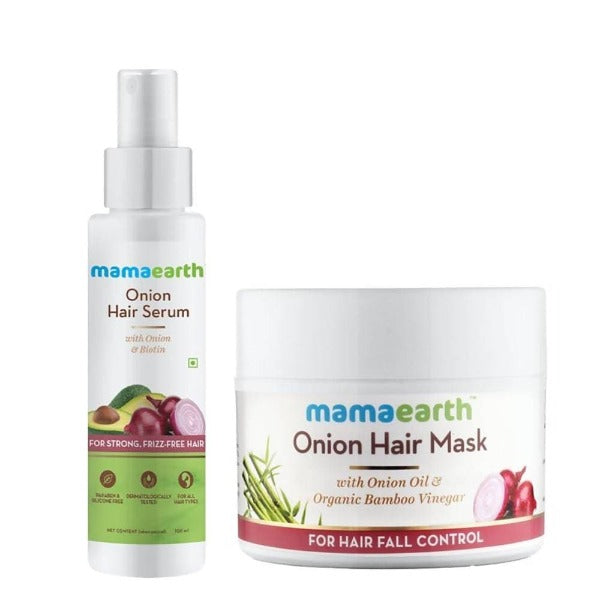Picture of Mamaearth Onion Hair Serum & Onion Hair Mask
