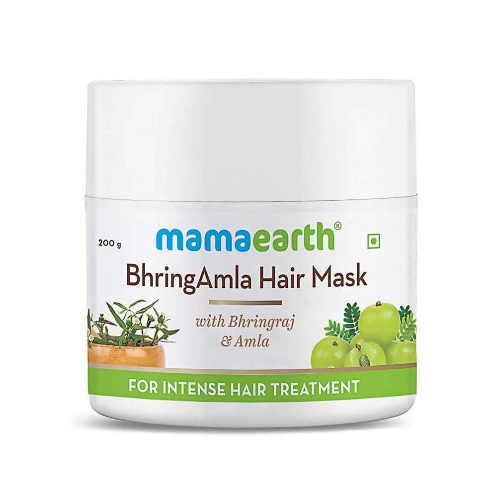 Picture of Mamaearth Bhringamla Combo Pack (Hair Oil, Hair Mask, Shampoo & Conditioner)