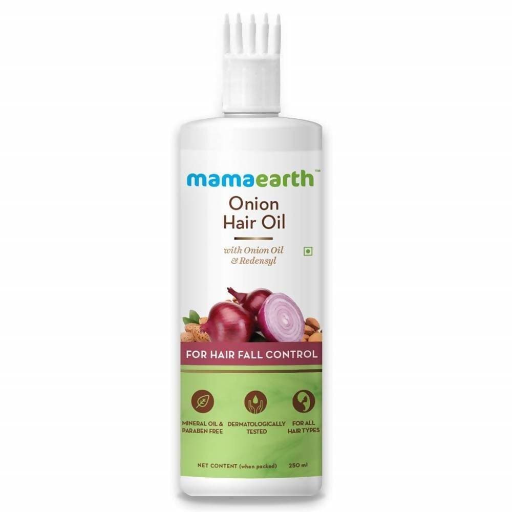 Picture of Mamaearth Onion Conditioner + Hair Mask + Hair Oil For Hair Fall Control Combo Pack