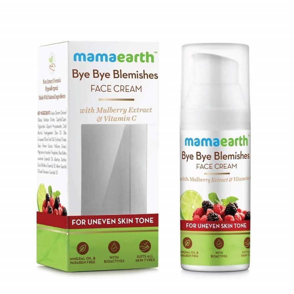 Picture of Mamaearth Ubtan Face Wash For Tan Removal & Bye Bye Blemishes Face Cream
