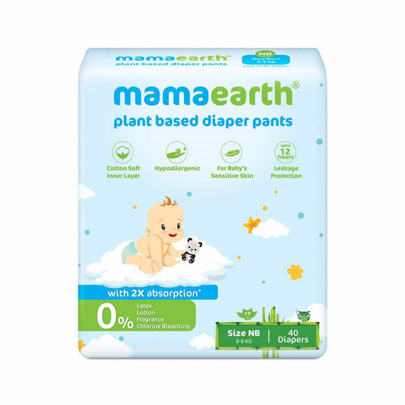 Picture of Mamaearth Plant Based Diaper Pants 40 Diapers - NB