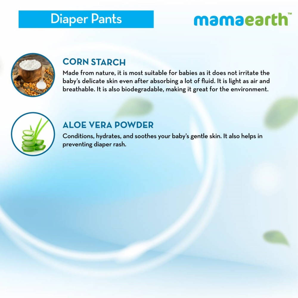 Picture of Mamaearth Plant Based Diaper Pants 40 Diapers - NB 3-5 KG