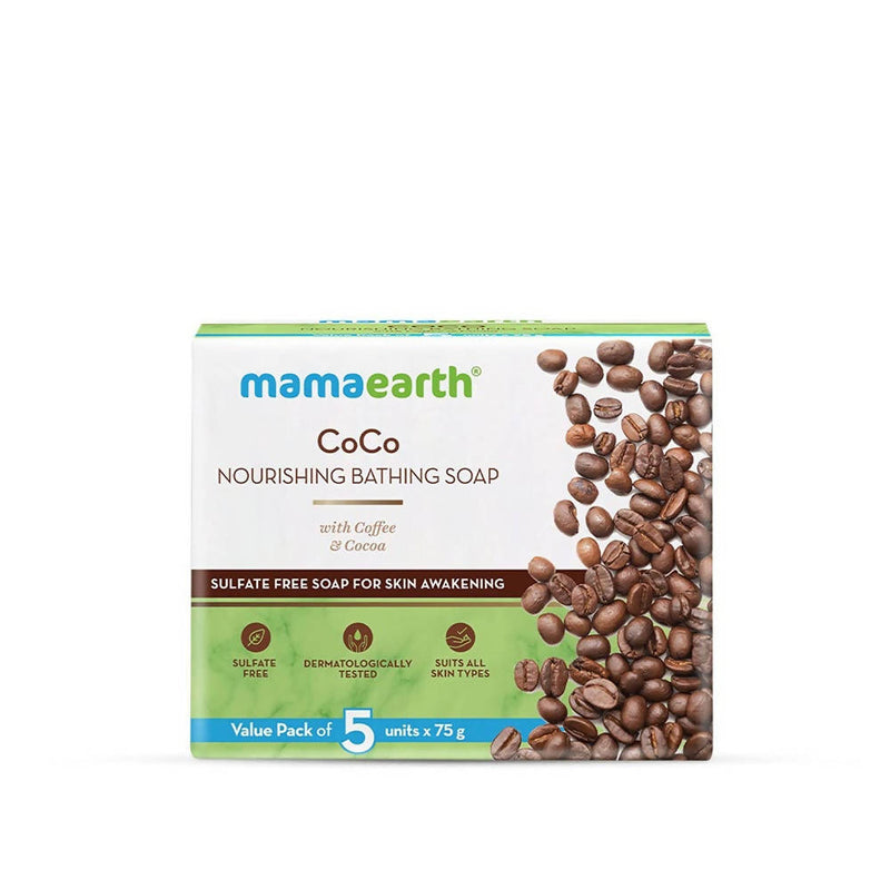 Picture of Mamaearth CoCo Nourishing Bathing Soap - Pack of 5