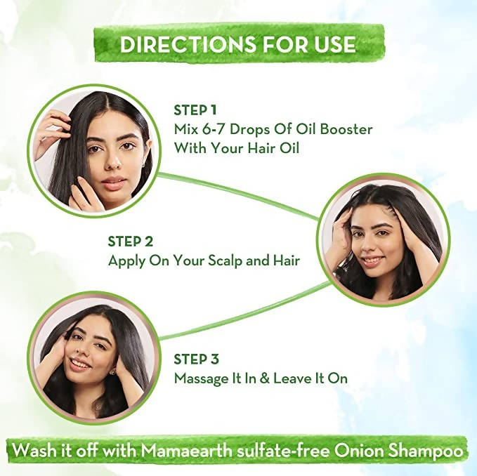 Picture of Mamaearth Onion Hair Oil Booster For Hair Fall Control - 30 ml