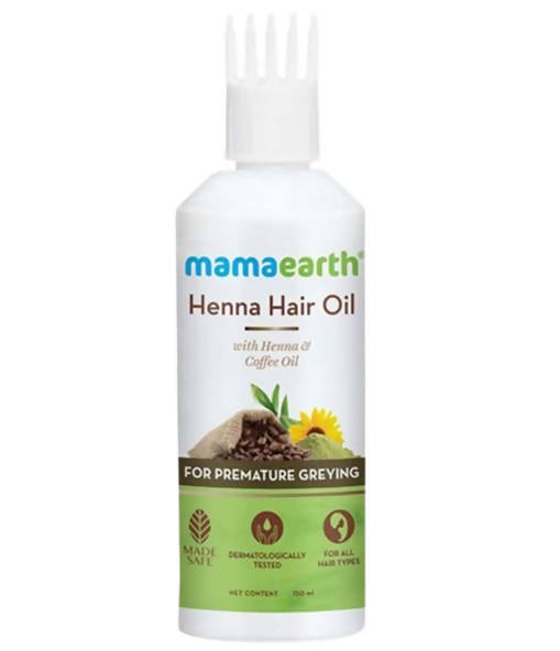 Picture of Mamaearth Henna Hair Oil For Premature Greying - 150 ml