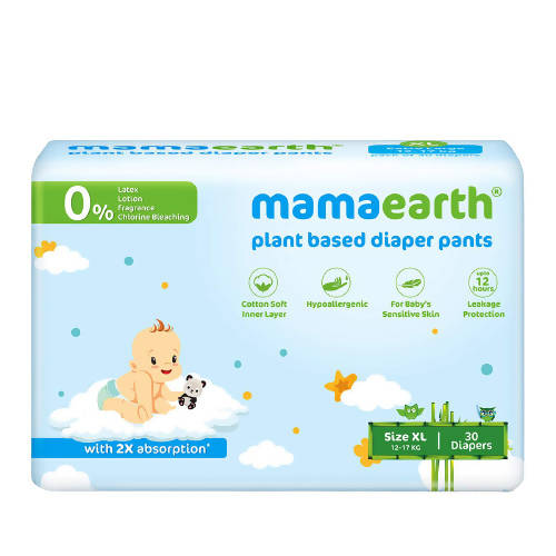 Picture of Mamaearth Plant-Based Diaper Pants for Babies - XL