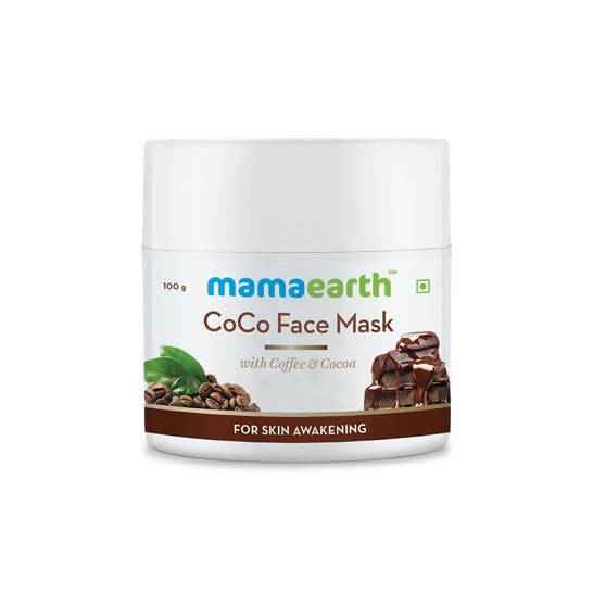 Picture of Mamaearth CoCo Face Mask with Coffee & Cocoa for Skin Awakening - 100 g