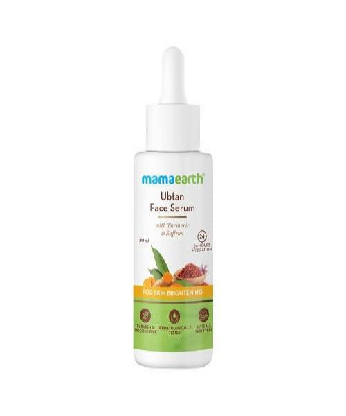 Picture of Mamaearth Ubtan Face Serum For Skin Brightening - 30 ml