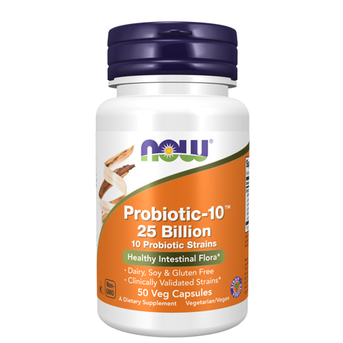 Picture of Now Foods Probiotic-10 25 Billion 50 Veg Capsules 