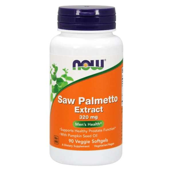 Picture of Now Foods Saw Palmetto Extract 320mg 90 veg Softgels