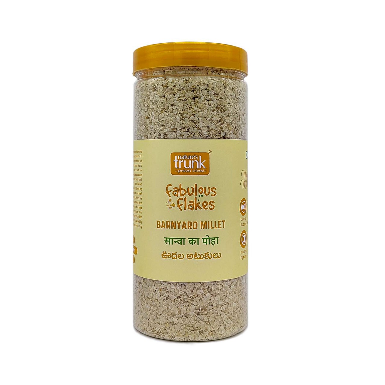 Picture of Nature's Trunk Barnyard Millet Flakes 450 Grams