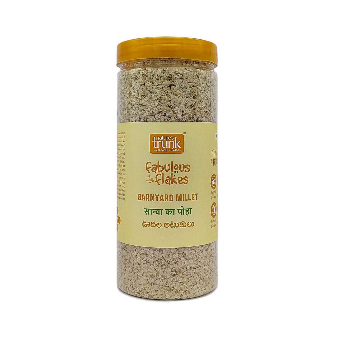 Show details for Nature's Trunk Barnyard Millet Flakes 450 Grams Picture of Nature's Trunk Barnyard Millet Flakes 450 Grams