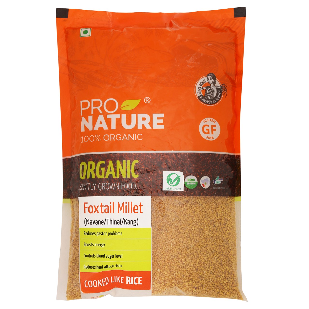Picture of  Pro Nature 100% Organic Foxtail Millet 500g