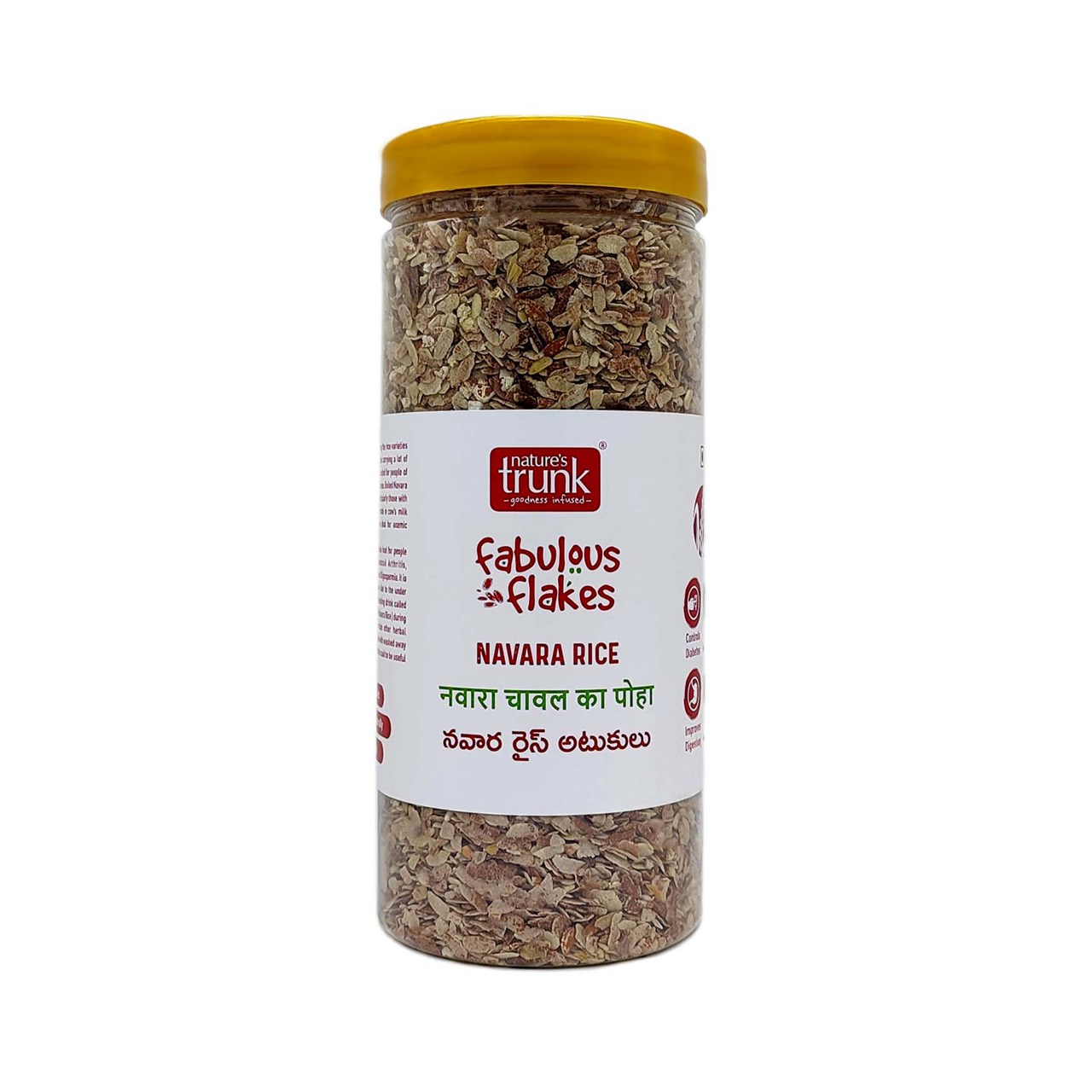 Picture of Nature's Trunk Navara Red Rice Flakes 600 g