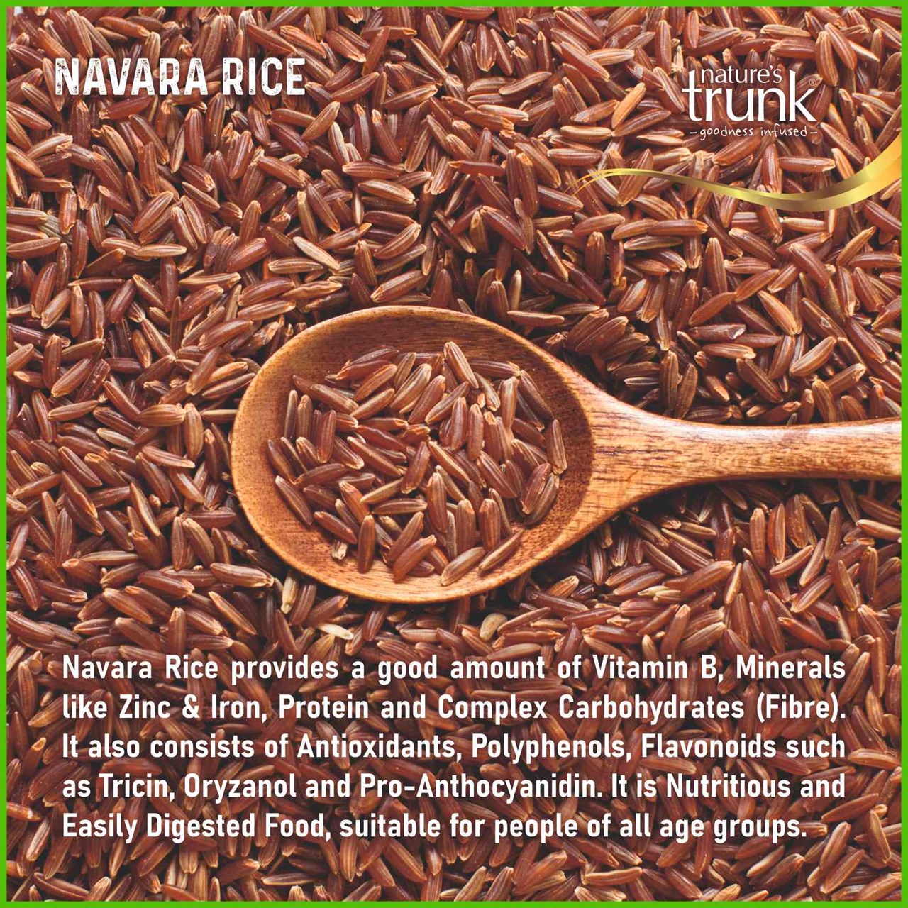 Picture of Navara Red Rice Flakes 600 g