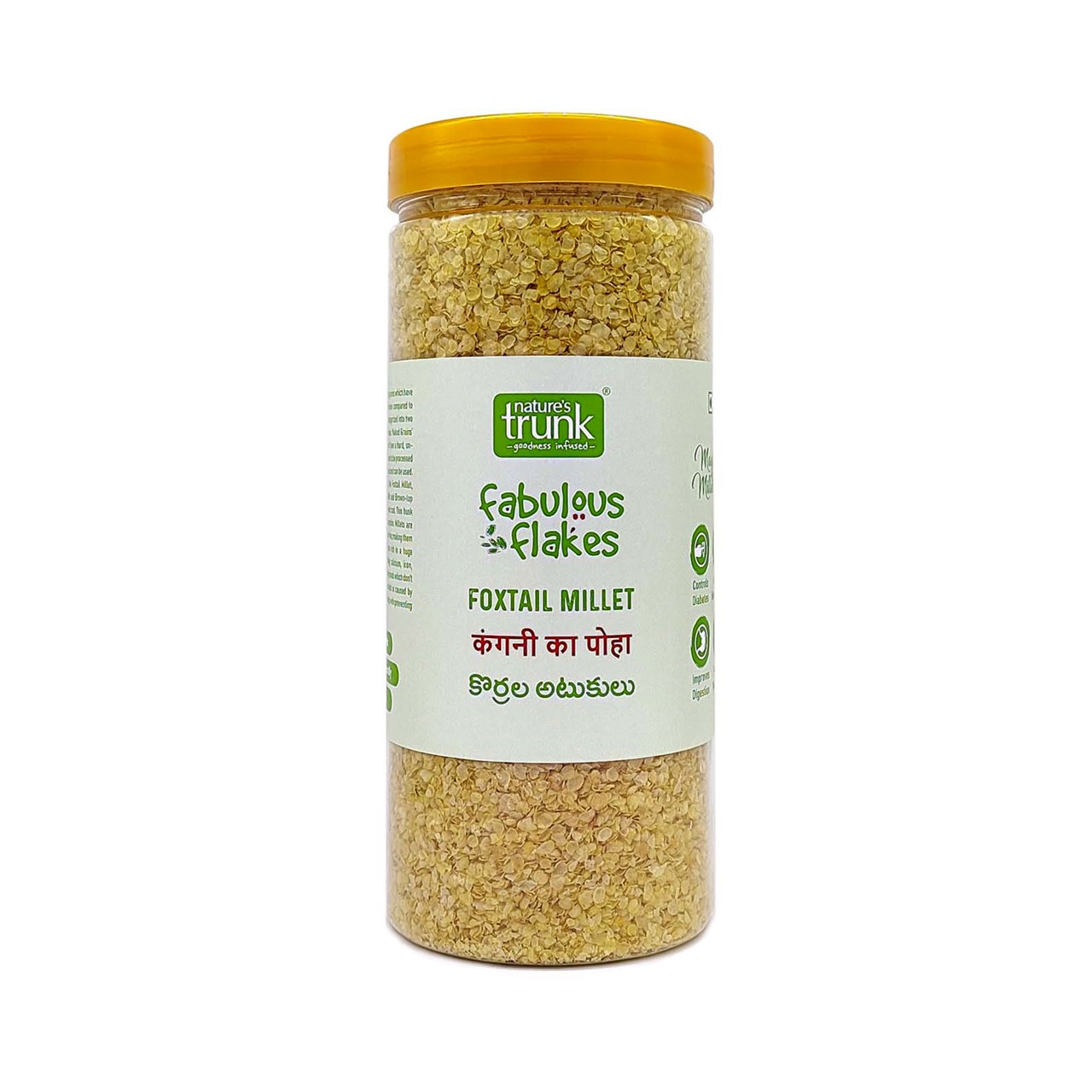 Show details for Nature's Trunk Foxtail Millet Flakes ( Kangani / Korralu ) 400g Picture of Nature's Trunk Foxtail Millet Flakes ( Kangani / Korralu ) 400g