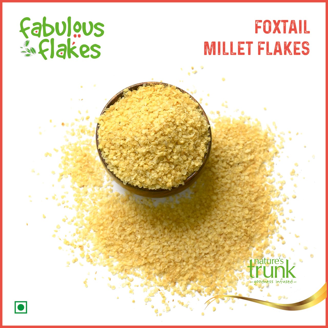 Picture of Foxtail Millet Flakes ( Kangani / Korralu ) 400g