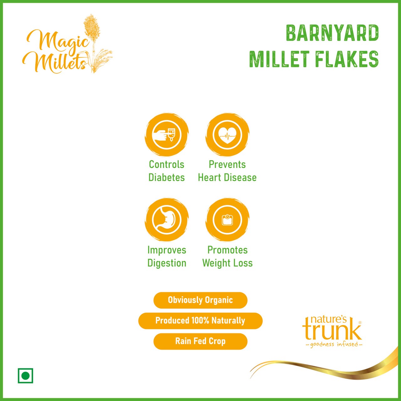 Picture of Barnyard Millet Flakes ( Saava / Udalu ) 450g