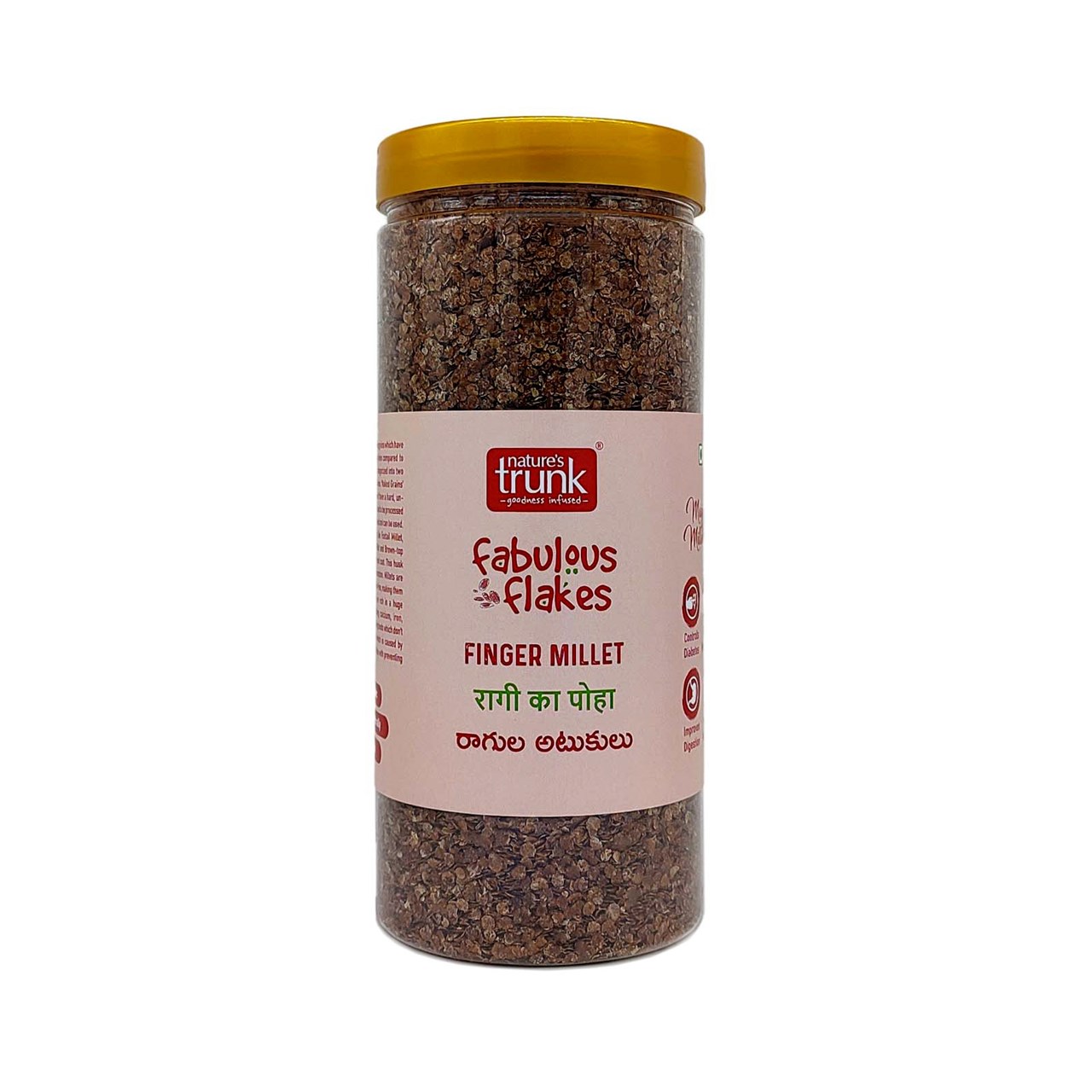 Show details for Nature's Trunk Finger Millet Flakes ( Ragi ) 450g Picture of Nature's Trunk Finger Millet Flakes ( Ragi ) 450g