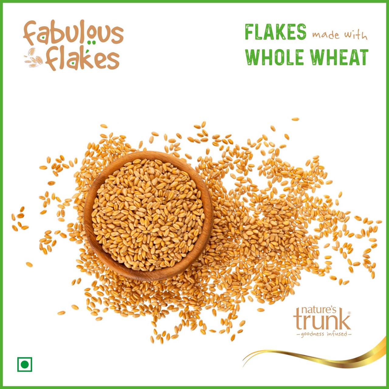Picture of Whole Wheat Flakes 350 g