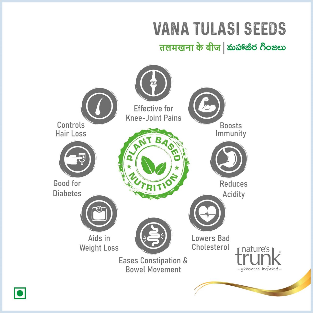 Picture of Vana Tulasi Seeds 250 g