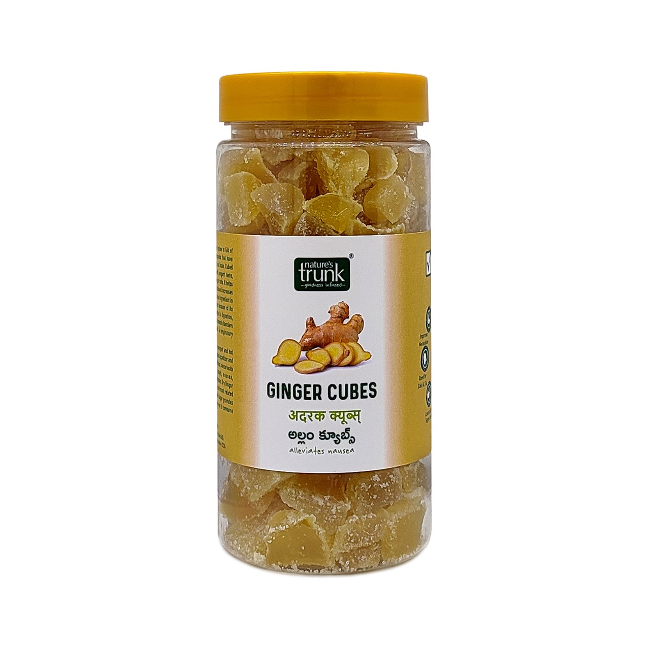 Show details for Nature's Trunk Ginger Cubes ( Ginger Candy ) 250g Picture of Nature's Trunk Ginger Cubes ( Ginger Candy ) 250g