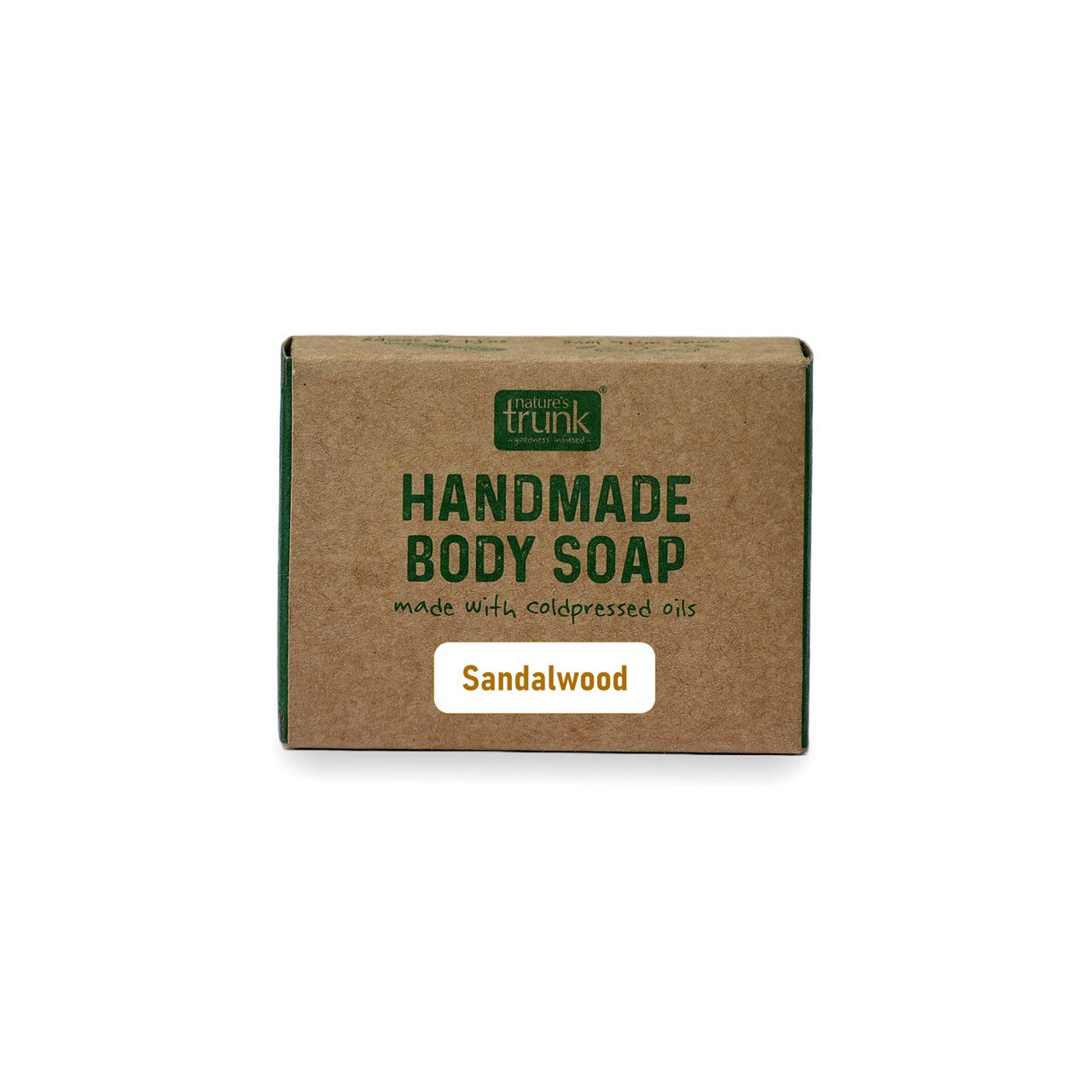 Show details for Nature's Trunk Handmade Sandalwood Soap ( Chandan ka Sabun / Gandhapu Chekka Sabbu ) 95 g Picture of Nature's Trunk Handmade Sandalwood Soap ( Chandan ka Sabun / Gandhapu Chekka Sabbu ) 95 g