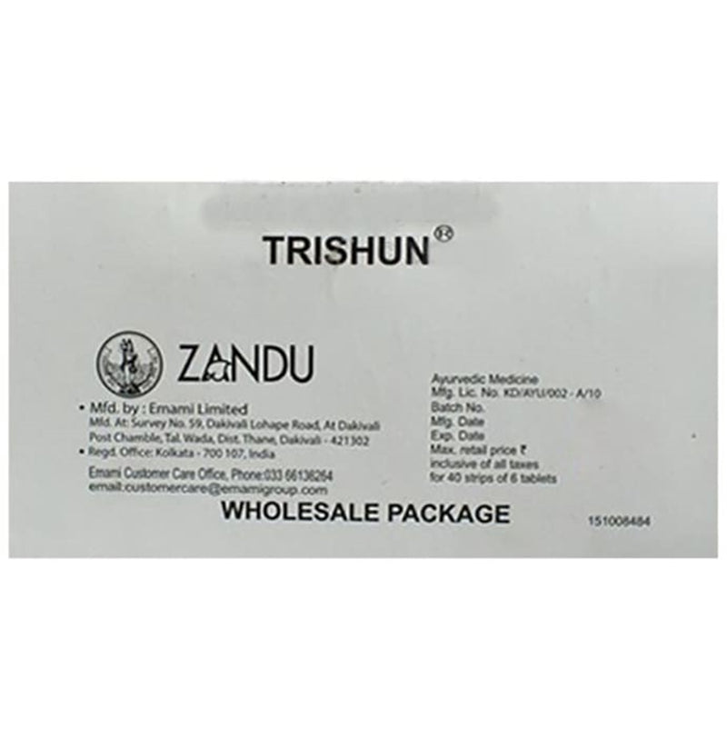 Picture of Zandu Trishun Tablet - 30 Tabs