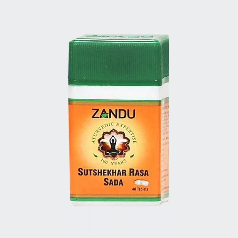 Picture of Zandu Sutshekhar Rasa (Sada) - 40 tabs