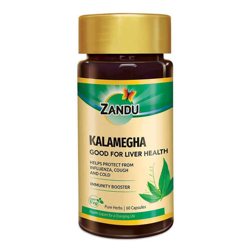 Picture of Zandu Kalamegha Good For Liver Health Capsules - 60 Capsules