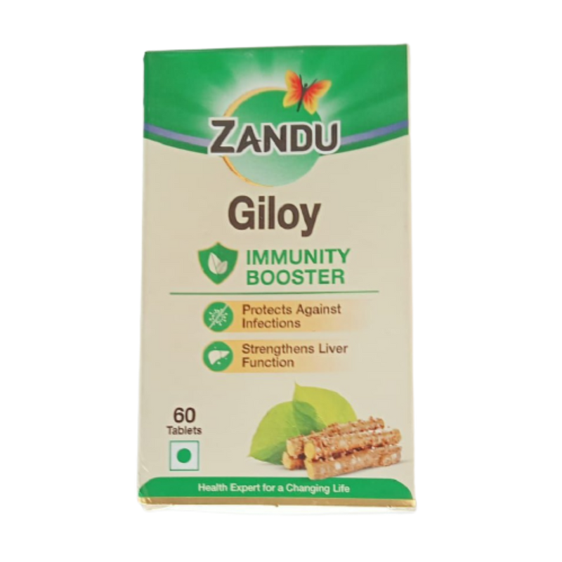 Show details for Zandu Giloy Immunity Booster Capsules - Pack of 1 Picture of Zandu Giloy Immunity Booster Capsules - Pack of 1