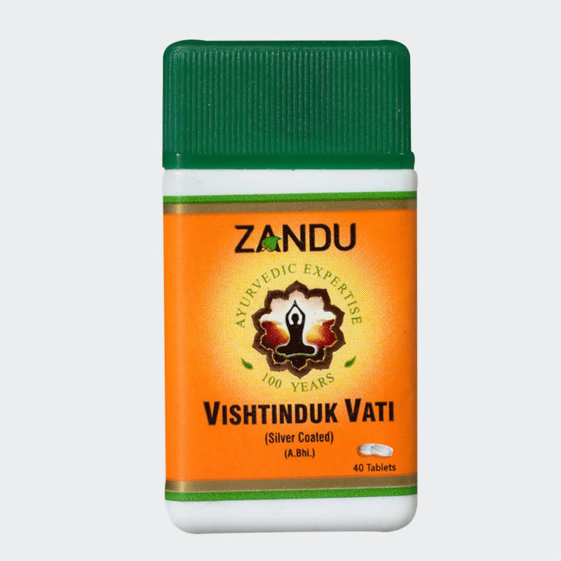 Show details for Zandu Vishtinduk Vati - 40 Tablets Picture of Zandu Vishtinduk Vati - 40 Tablets