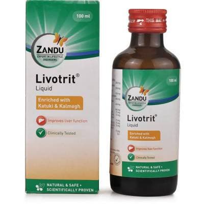 Show details for Zandu Livotrit Syrup - 100 ml Picture of Zandu Livotrit Syrup - 100 ml