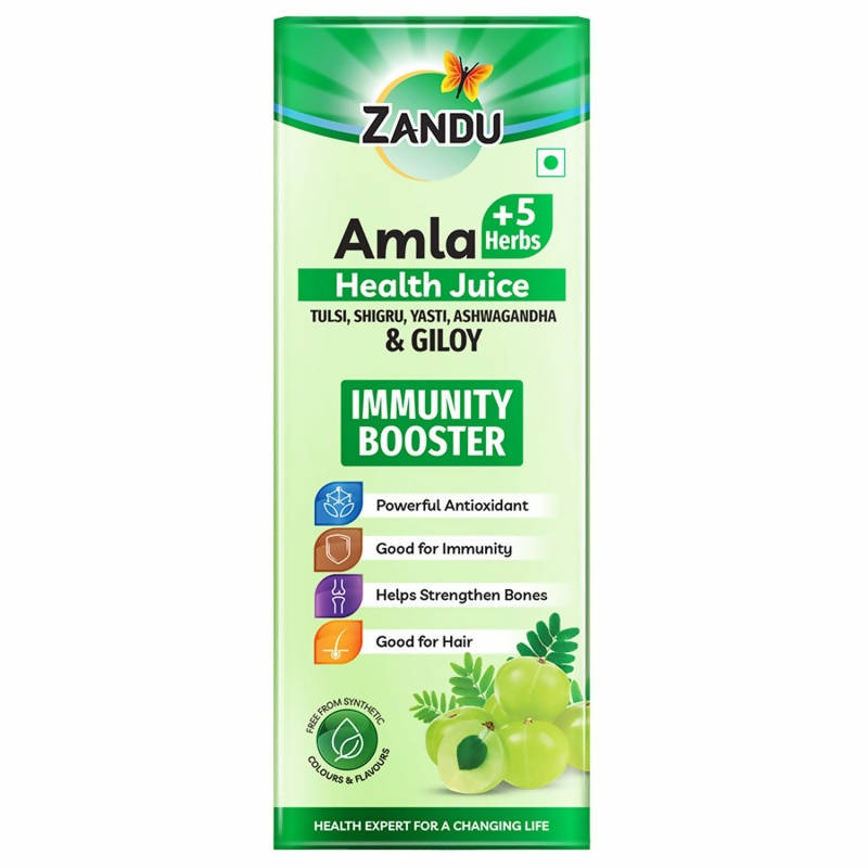 Picture of Zandu Amla + 5 Herbs Health Juice - 500 ml