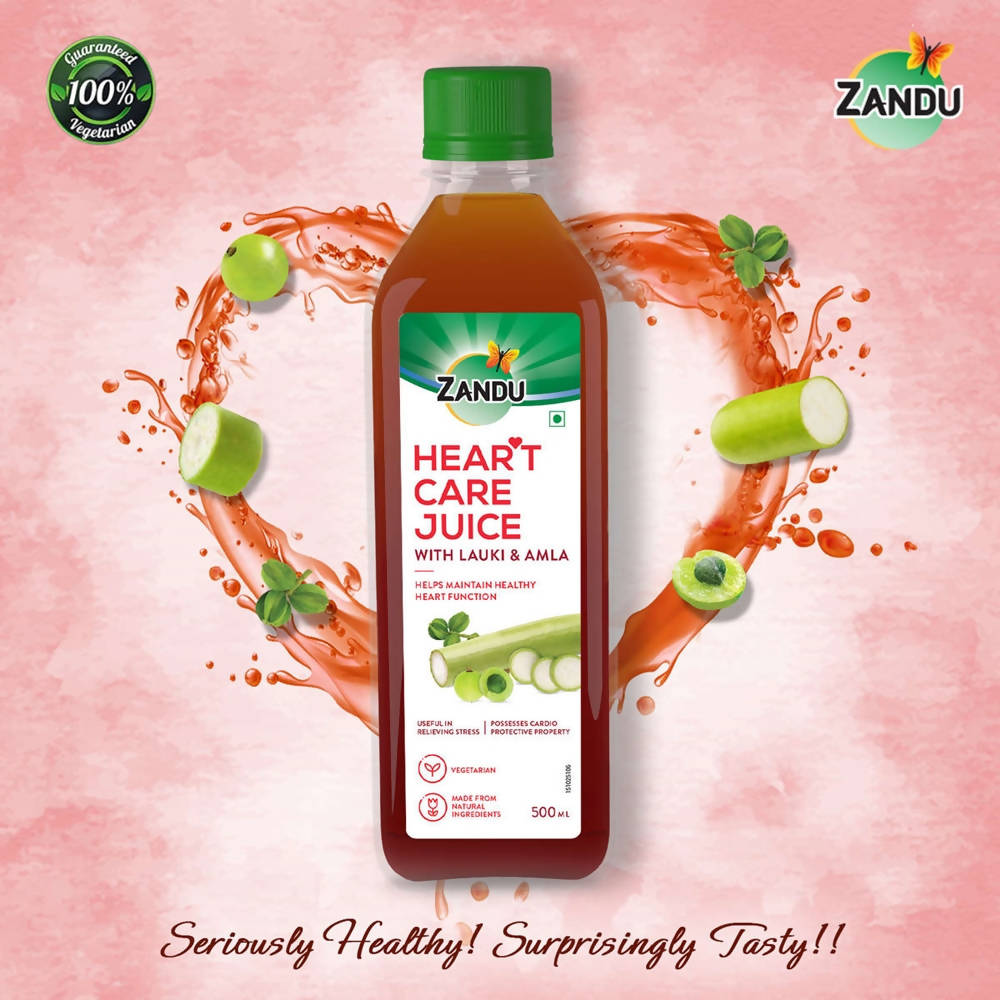 Picture of Zandu Heart Care Juice with Lauki & Amla - 500 ml