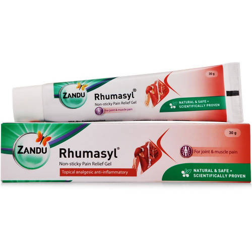 Show details for Zandu Rhumasyl Gel - 30 gm Picture of Zandu Rhumasyl Gel - 30 gm