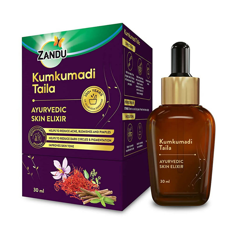 Show details for Zandu Kumkumadi Taila - 30 ml Picture of Zandu Kumkumadi Taila - 30 ml