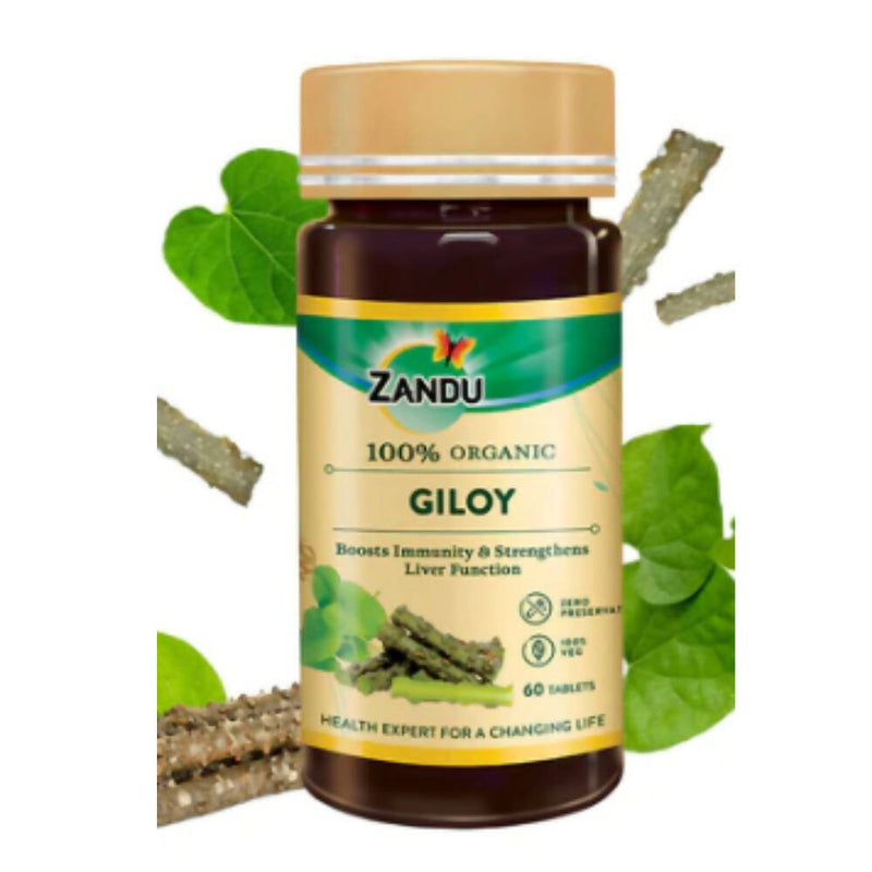 Picture of Zandu Giloy Tablets - 60 tabs